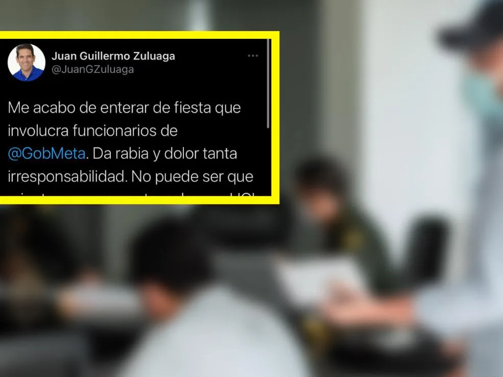 funcionarios fiesta Meta