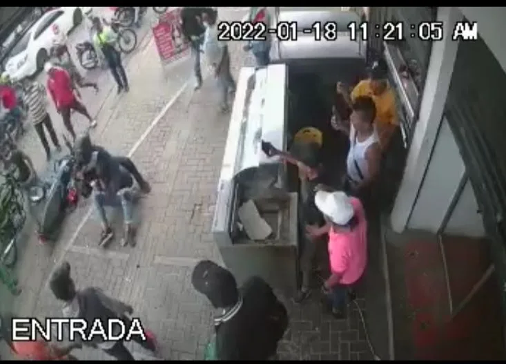 motorizado machete en Montería