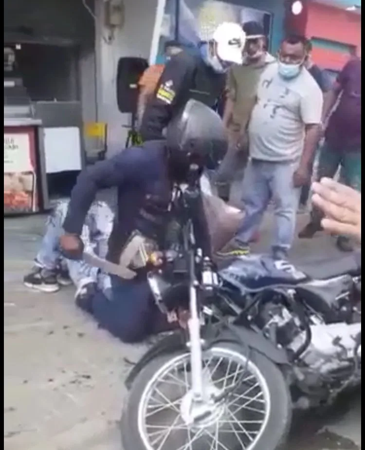motorizado machete en Montería
