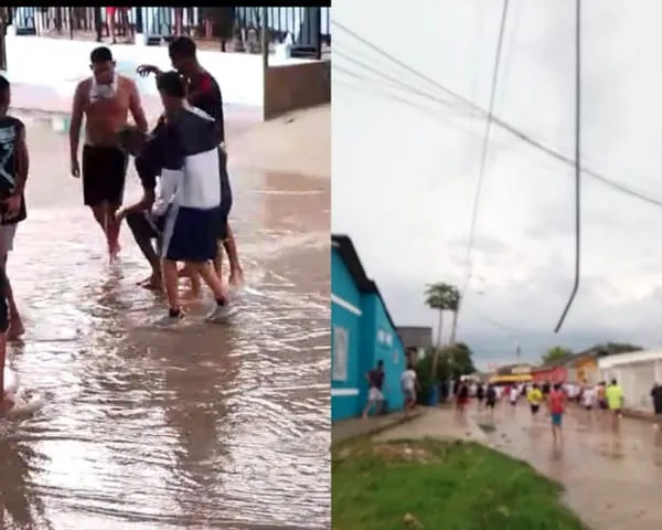 Jóvenes se enfrentaron durante aguacero en Las Nieves, uno terminó herido en la cabeza