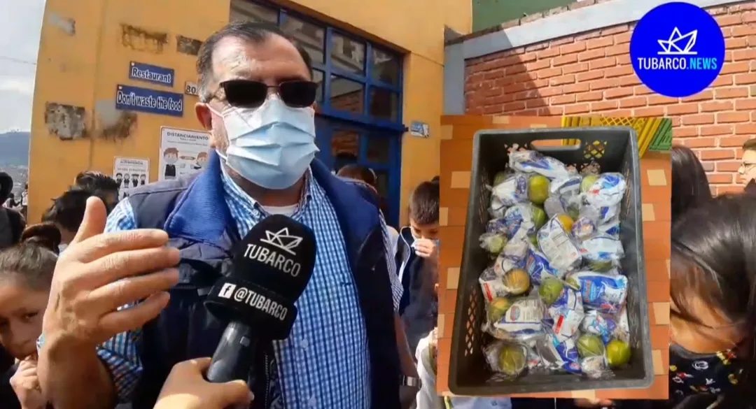 PAE en colegio de Pasto