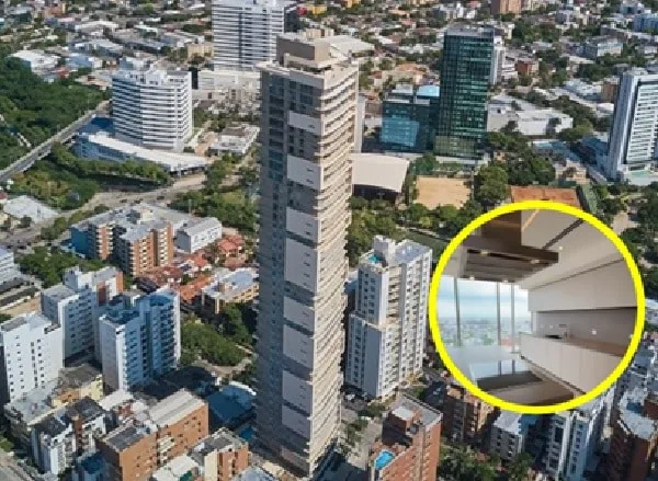 Apartamento en el edificio The Icon.
