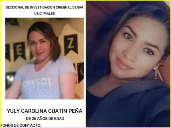 Angustia en Pupiales por la desaparición de Yuli Carolina cuando iba a una cita médica