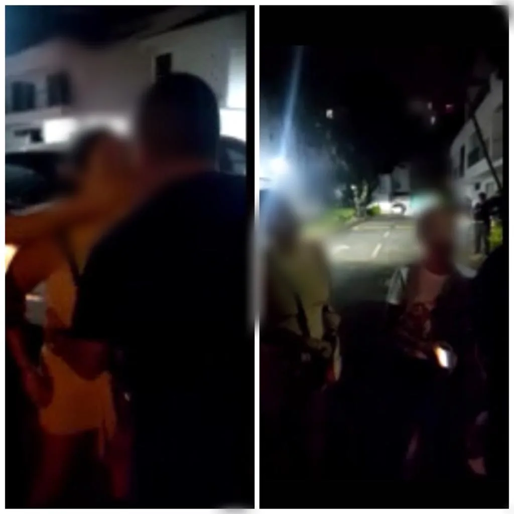 la pareja caso de xenofobia en Cali
