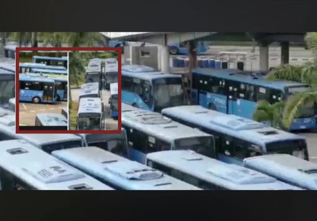 buses Unimetro en Cali MIO