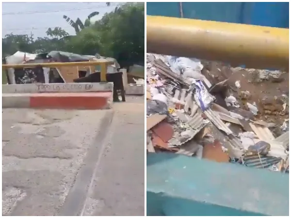 Basuras, cambuches con electricidad y hasta televisión, denuncian en el oriente de Cali
