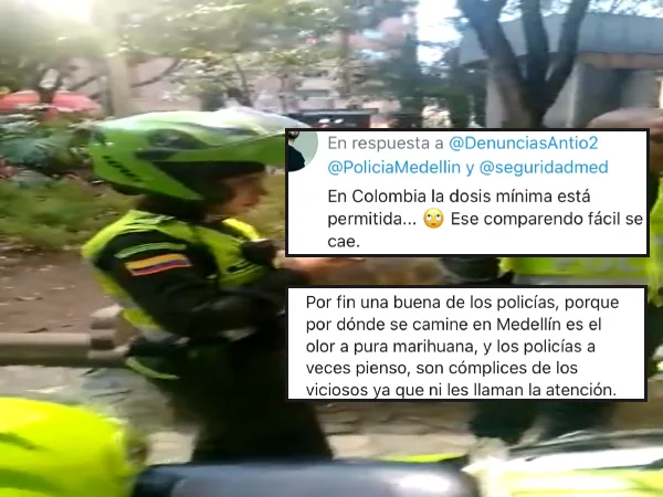 dosis personal Medellín marihuana