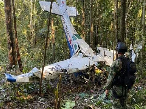 Avioneta accidentada en Guaviare.