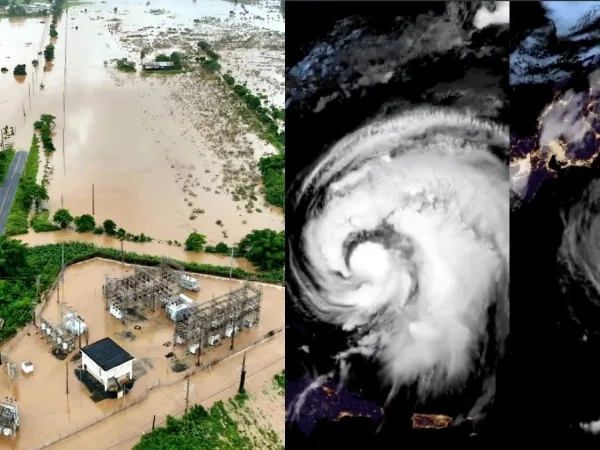Huracán Ernesto se intensifica tras causar apagones en Puerto Rico; IDEAM en Colombia emite alertas