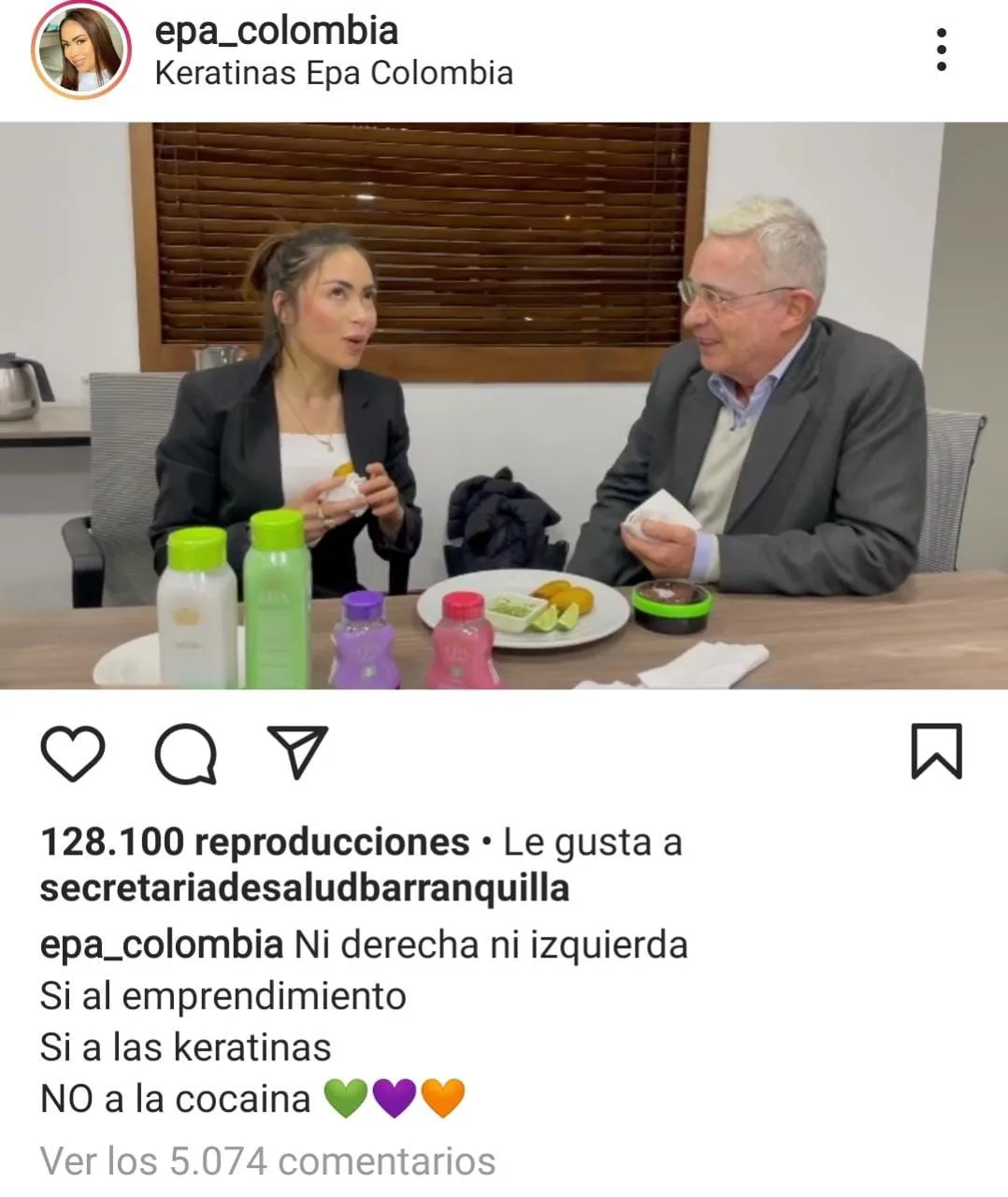 Epa Colombia reunión con Uribe
