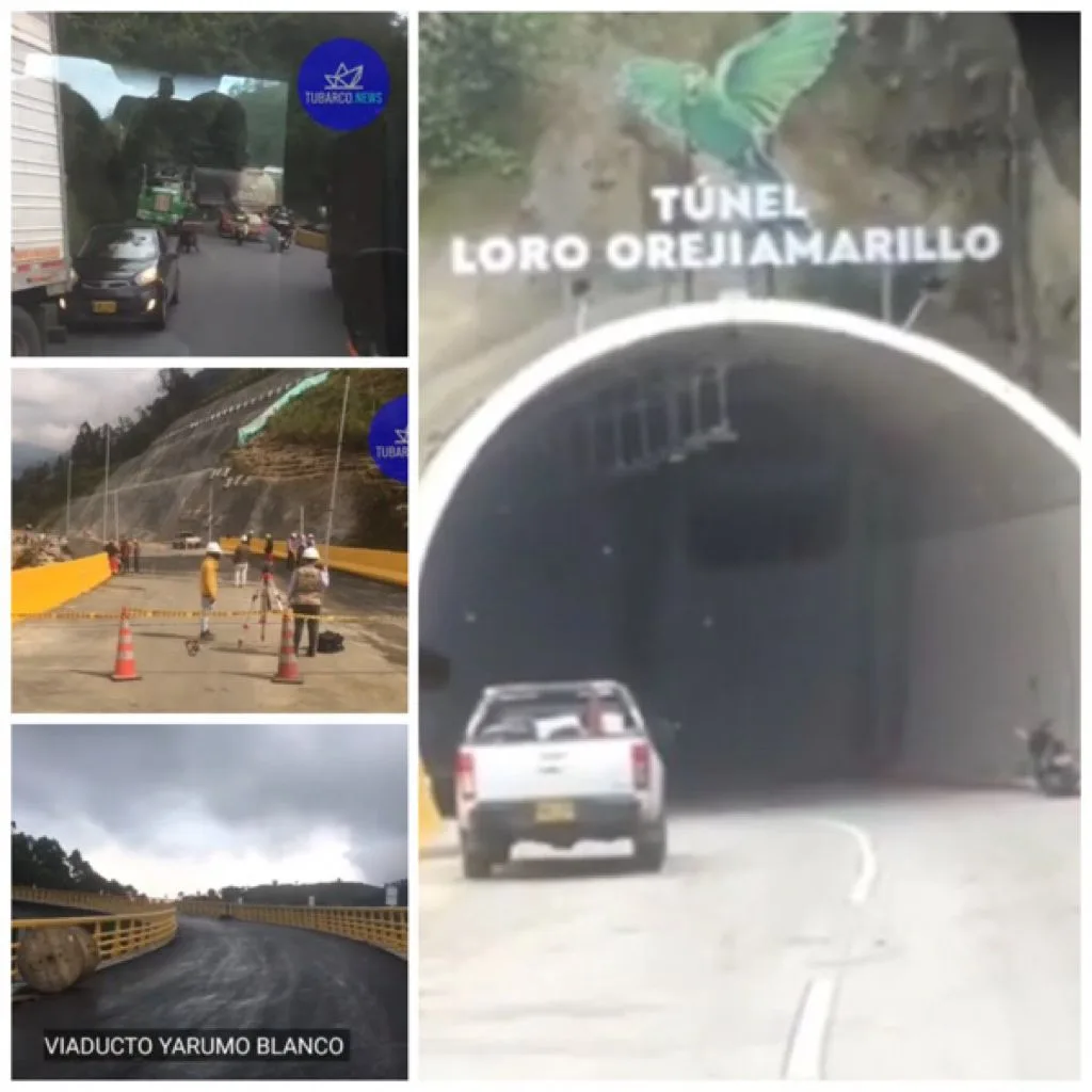 túneles cordillera central túnel de la Línea