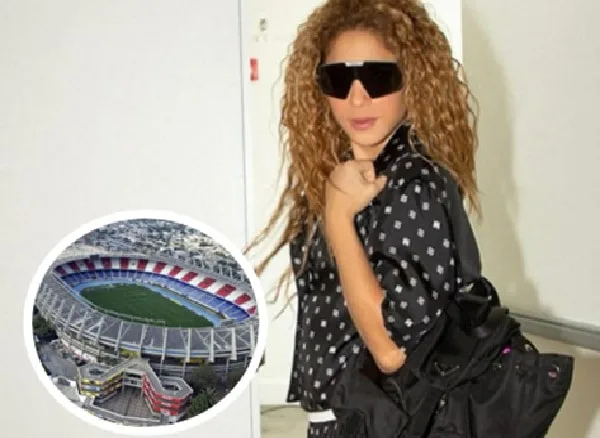 Shakira, superestrella de la música latina.