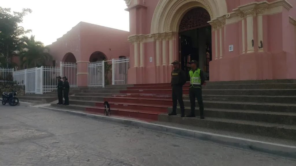 El Santuario Mariano Nuestra Señora del Carmen en Puerto Colombia, donde el sacerdote fue amenazado