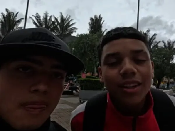 'Tiktokers' colombianos en Bogotá.