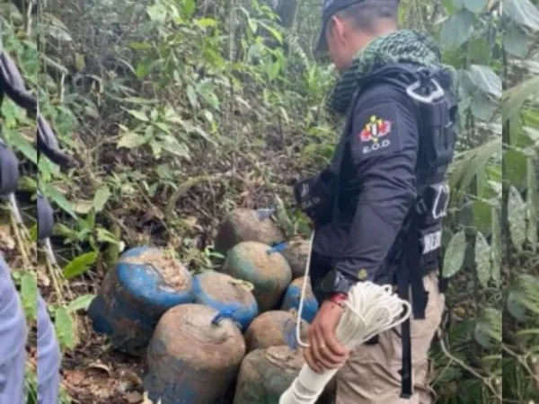 Hallaron explosivos con los que atacarían a la Fuerza Pública en Cali y Dagua.