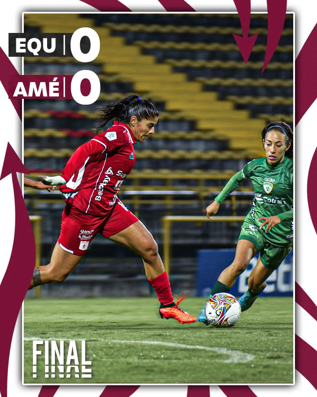 Puños y insultos: violencia también en el fútbol femenino, jugadoras de Equidad-América se agarraron