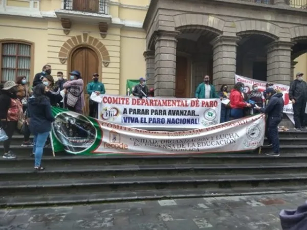 Docentes en Nariño ratifican que continuarán en paro a través de Asamblea Permanente