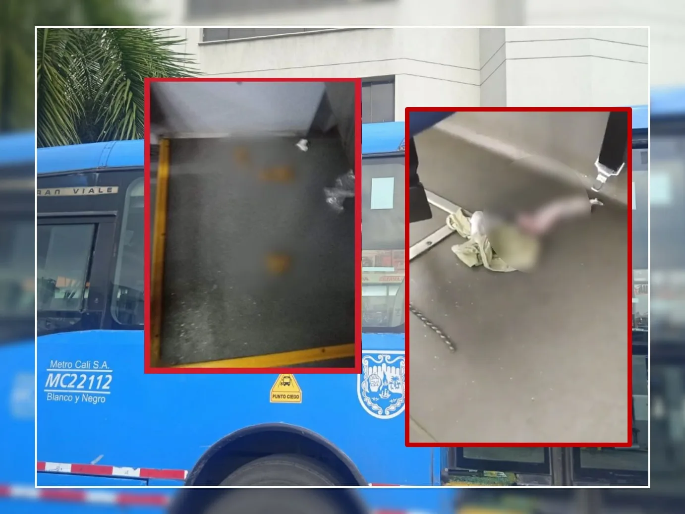 Primero una sopa, luego popó y ahora un calzón: "Otra cochinada" dejaron en un bus del MIO, denunció un pasajero