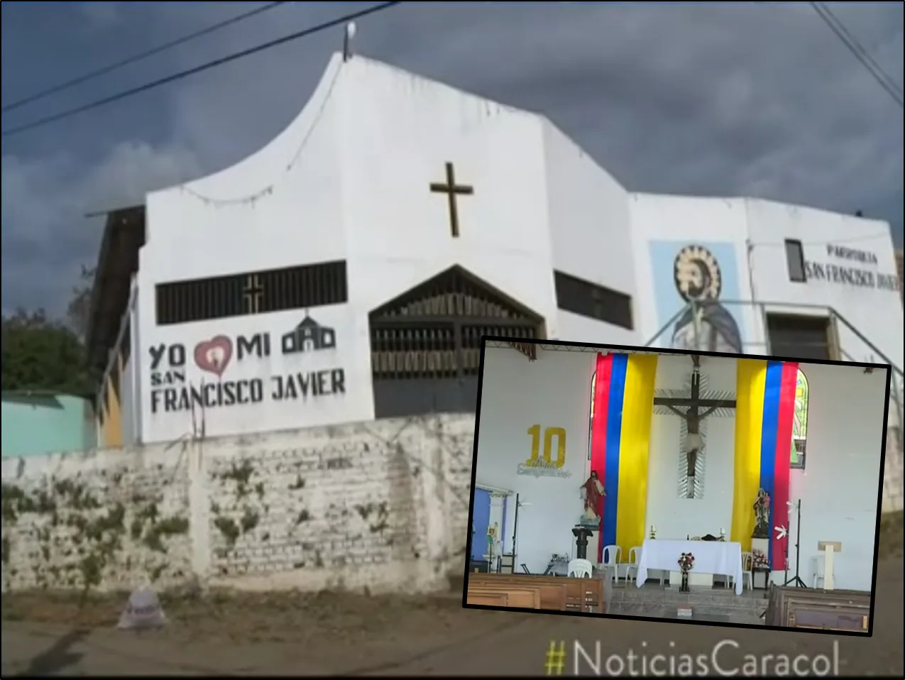 una iglesia