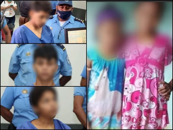 Crimen que aterroriza a Nicaragua, hermanas de 7 y 10 años las víctimas: capturaron a un joven, su novia y el hermano, todos vecinos