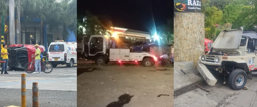 Preocupación en Cali tras cinco accidentes : autoridades insisten en respetar los límites de velocidad