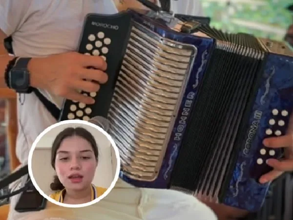 'Tiktoker' dice que el vallenato tiene arreglos de guaracha electrónica.