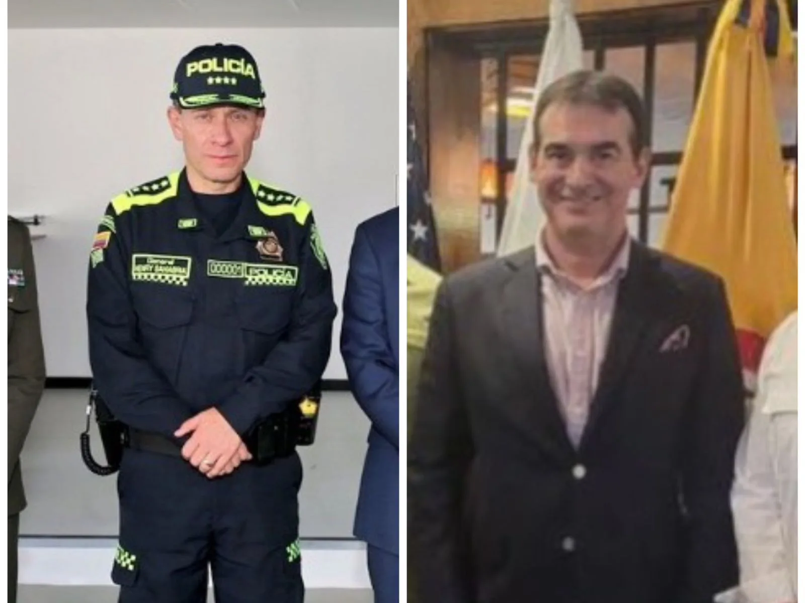 Sale el General Henry Sanabria y llega el General (R) William Salamanca como director de la Policía Nacional