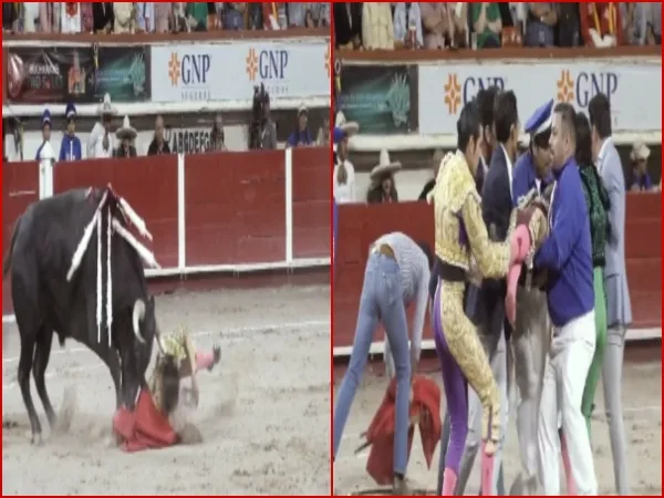 "Lo lanzó por el aire", fuerte cornada recibió Joselito Adame en la plaza Monumental de Aguascalientes