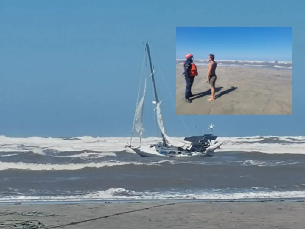 oleaje daño velero en Barranquilla