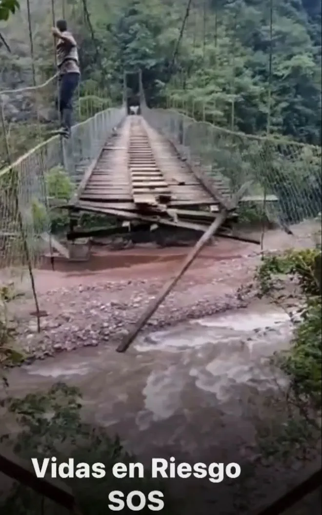 puente reses Villavicencio La Tabarita