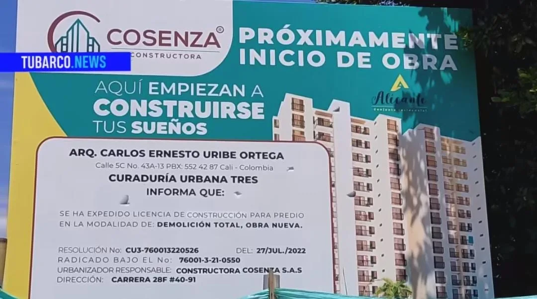 "No queremos dinero, queremos nuestras viviendas": proyecto Alicante que no se dio de la constructora Cosenza