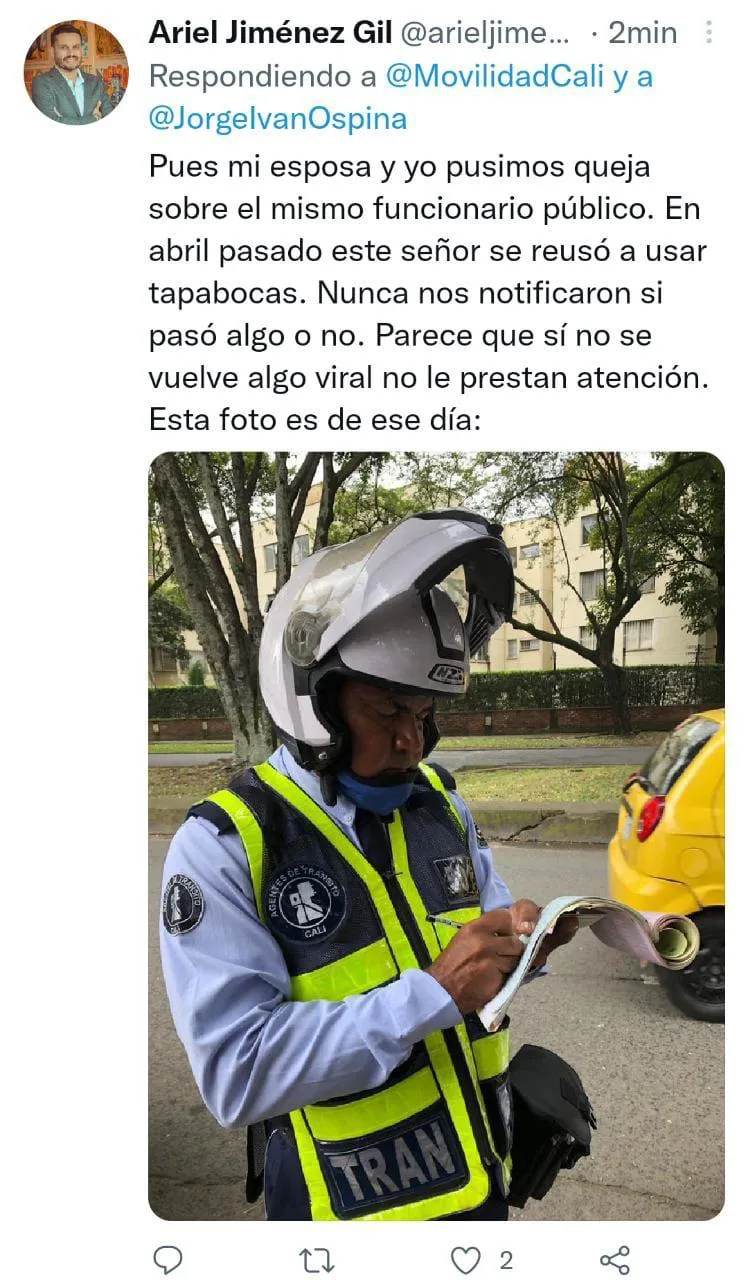 agente 501 Cali