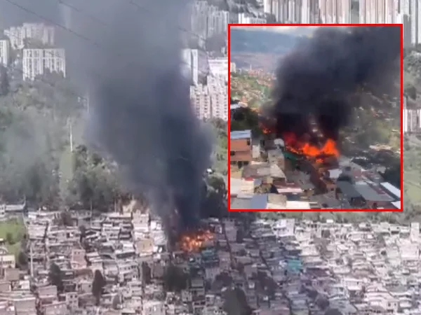 Medellín Incendio