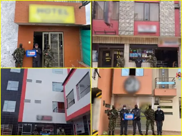 Extinción de dominio a casas y hoteles de Ipiales usados por red ilegal de trata de migrantes