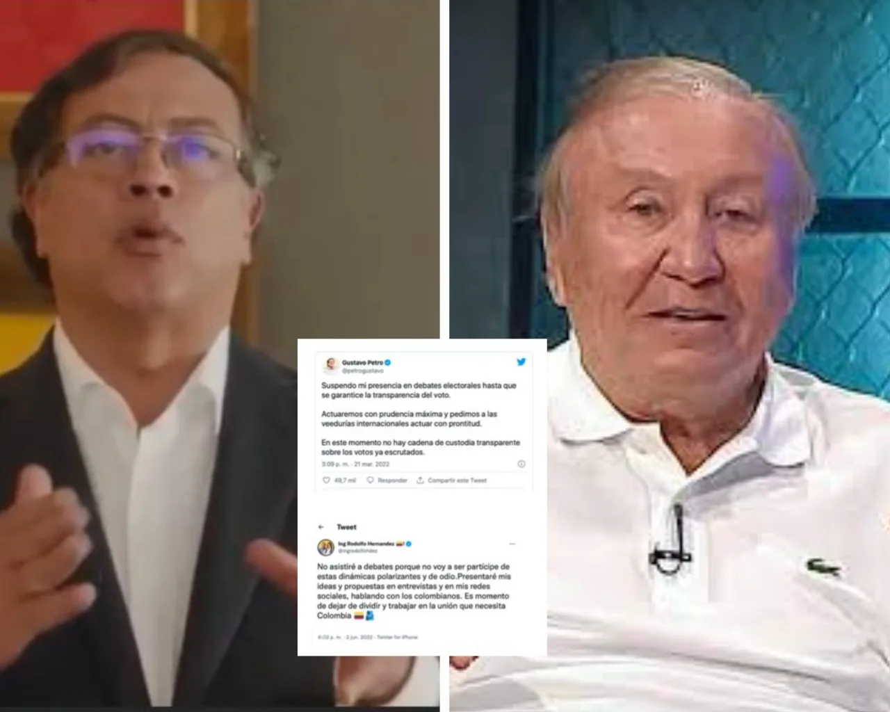 debate Petro Rodolfo