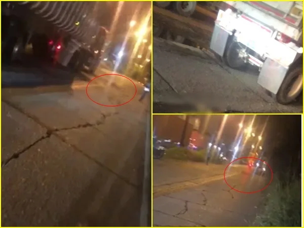Fatal accidente en Buenaventura: tractocamión arrolló a peatón y le cercenó una de sus extremidades