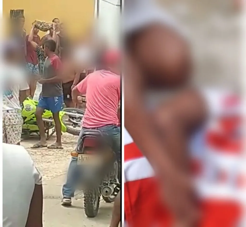 Luruaco asonada policía