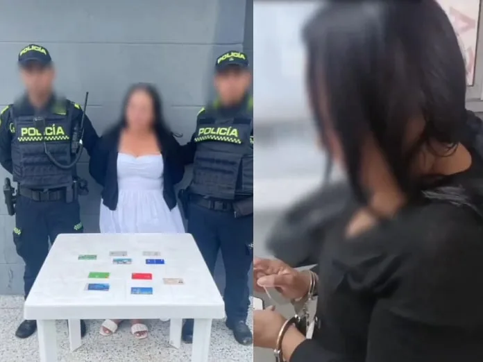Cartagena : Capturada mujer que robó 4 tarjetas de crédito y alcanzó a comprar televisores