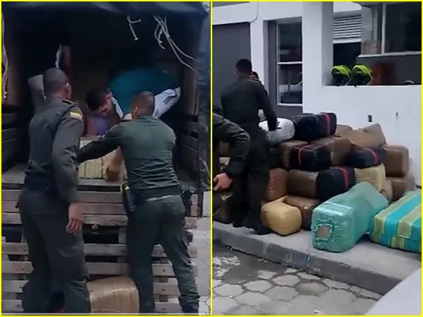 En una camioneta que se movilizaba por Buesaco iba cargaba con una tonelada de marihuana