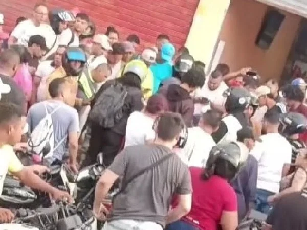 Joven baleada en Barranquilla.