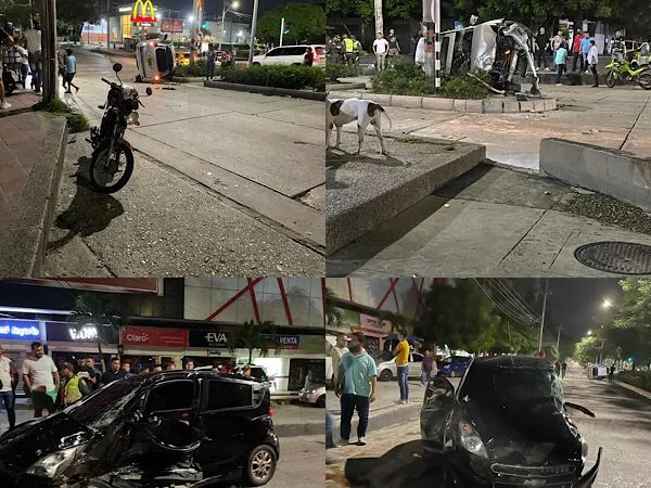 accidente norte de Barranquilla