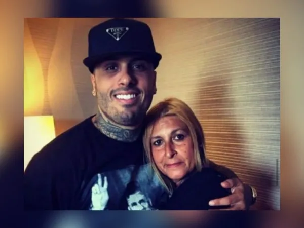 Nicky Jam y su madre Ysabel