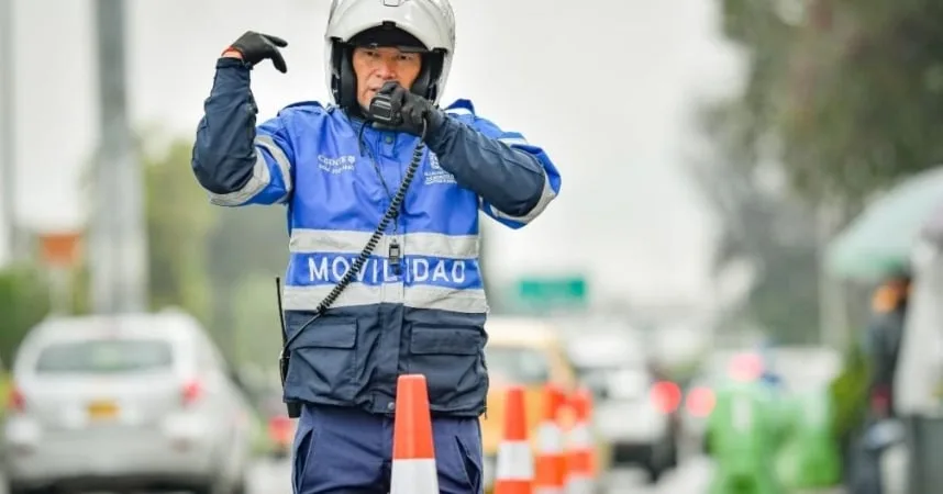 Día sin carro y sin moto en Bogotá. Foto: Movilidad Bogotá.