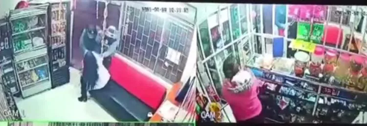 Atraco en Pasto: la mujer terminó arrastrada por los dos ladrones