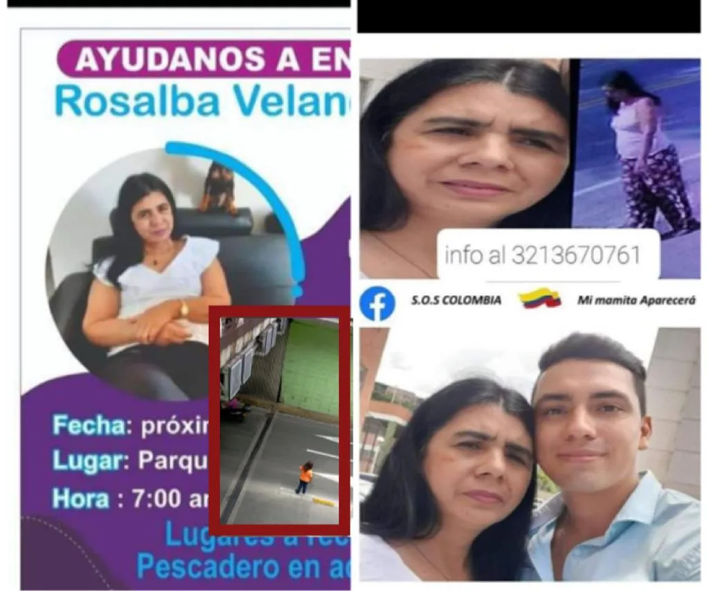 doña Rosalba Túnel Mundialista en Cali desaparecida