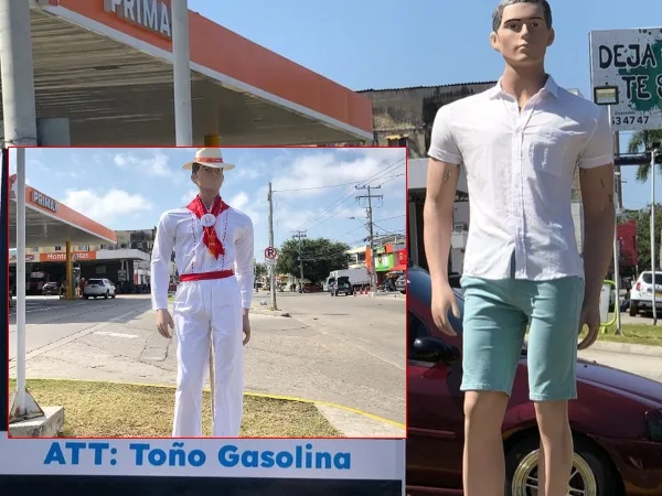 "Toño Barranquilla" El maniquí de los mil cambios de ropa, Y querido por barranquilleros