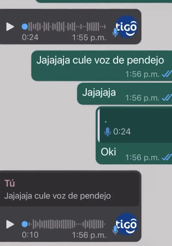 Un intento de estafa que terminó en tremendas insultadas