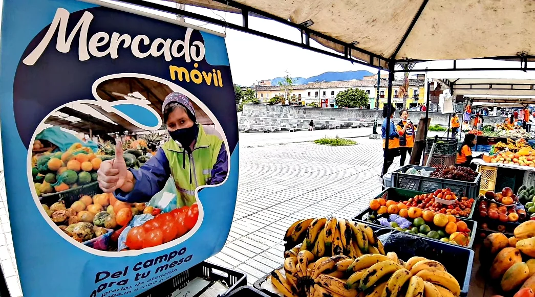 Con mercados móviles impulsan a vendedores informales de Pasto para que reactiven su economía