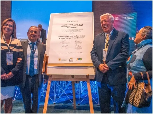 Coljuegos y autoridades firman pacto por la legalidad para combatir el ‘juego ilegal’ en Nariño