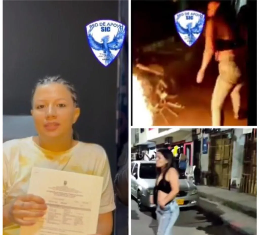 "Hice mal", habló la mujer que le quemó la moto a su expareja en Cali